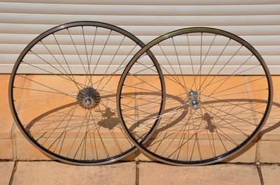 Laufradsatz Ambrosio Excellight TBQ - Ultegra 6500 - 9 Gang Shimano HG 13-25