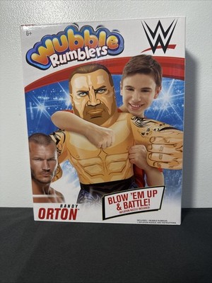 WWE Wubble Rumblers Randy Orton Wrestling Inflatable Figure Blow 'Em Up & Battle
