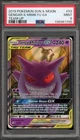 Pokemon Gengar & Mimikyu GX Team Up Holo Ultra Rare #53 PSA 9 Mint