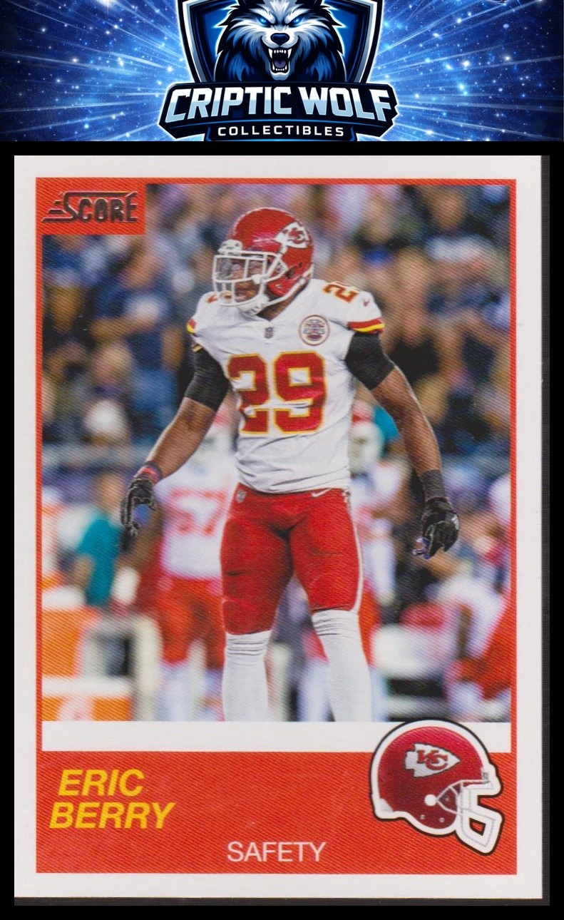 2019 Score #9 Eric Berry Kansas City Chiefs