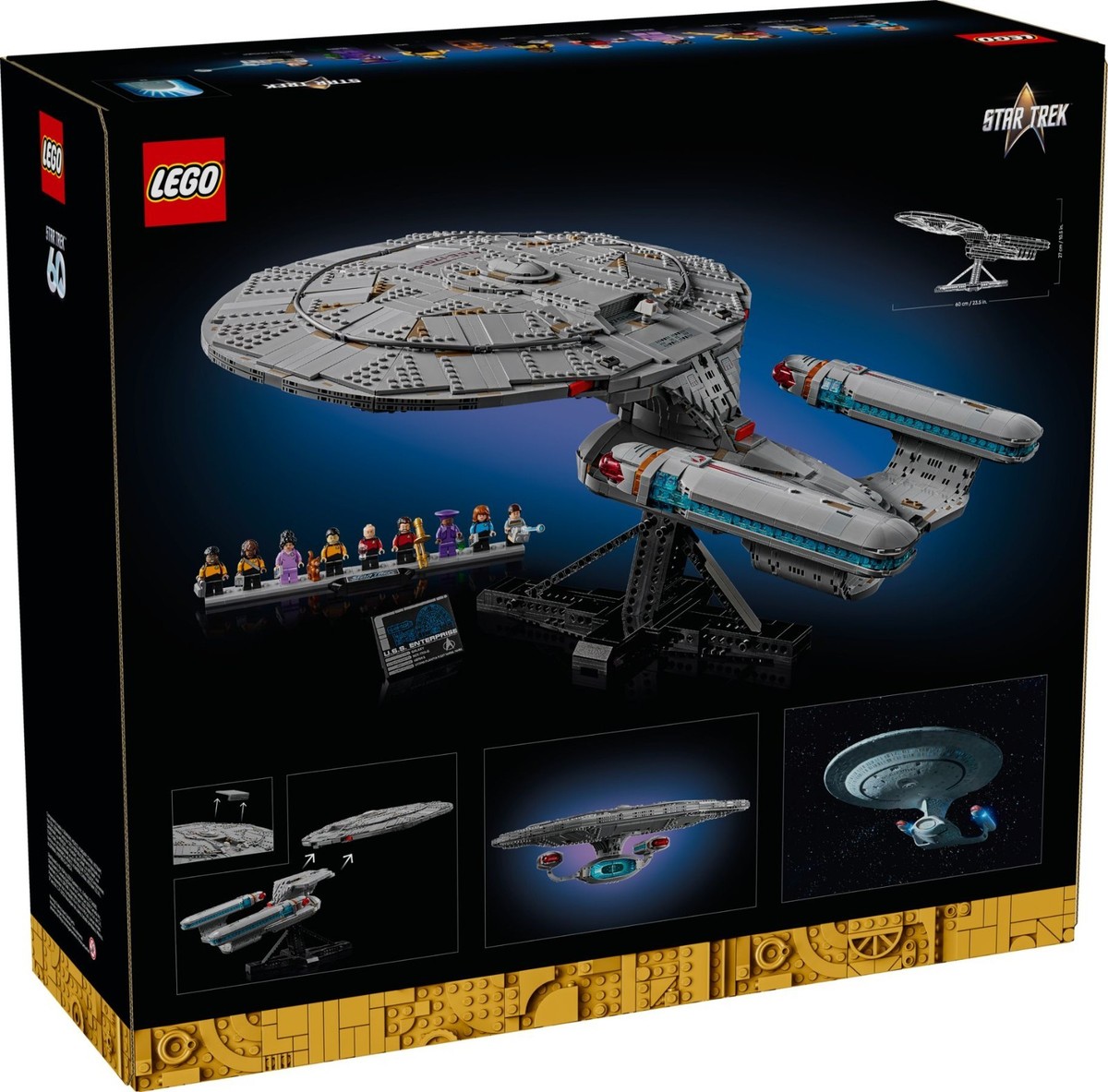 明星スバル トランプ LEGO 10356 Star Trek: U.S.S. Enterprise-D | New & Sealed | | eBay