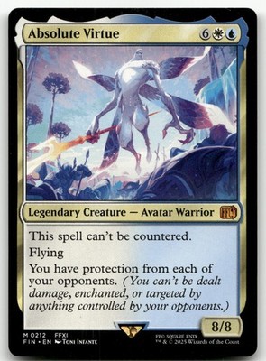 Absolute Virtue #212 (LP) Final Fantasy FIN Magic MTG