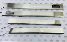 Mercedes Benz W140 Lorinser Led Door Sills Scuff Plates With Custom Emblem