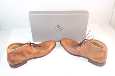 Hudson London cruise calf chukka shoes, Tax, size 42, w/ box