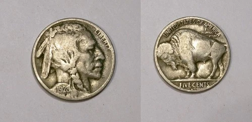 1928-D BUFFALO NICKEL FINE CONDITION #536-43