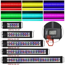 hygger Full spectrum Aquarium LED Light 18"-55" for aquatic fish tank US adapter