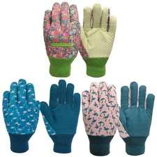 Kids Gardening Gloves  3 Pairs for Age 56, Perfect for Yard Work