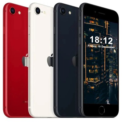 Apple iPhone SE 3rd Gen (2022) 64GB/128GB/256GB Ohne Vertrag 5G Smartphone Neu