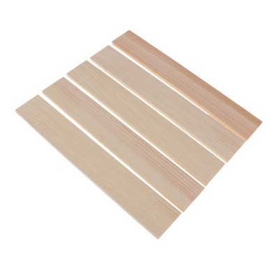 5 Stück Unfinished Holz Holz Stick Woodcraft Stick Dübel Stange 250x40x6mm