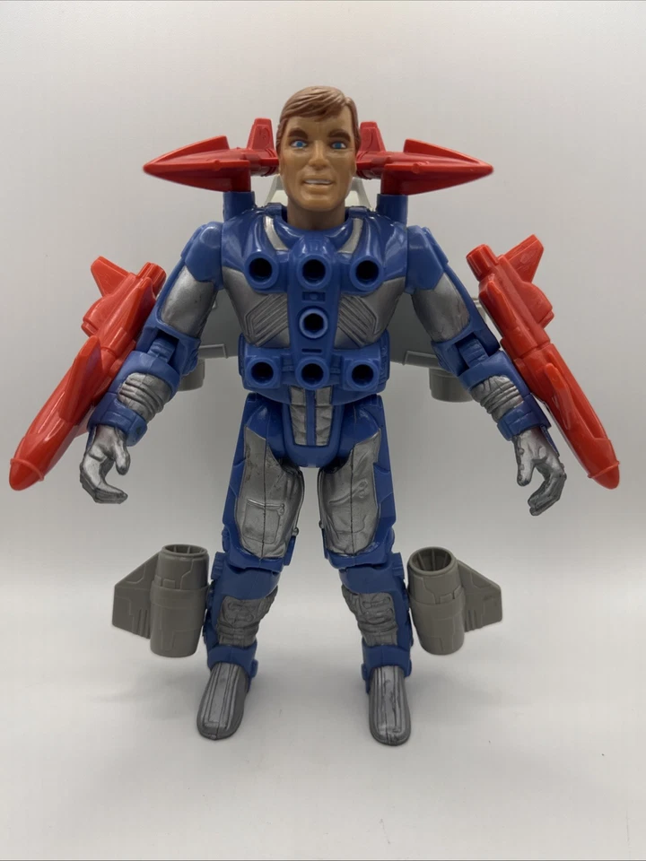 Figura de colección Kenner Centurions Ace McCloud con paquete de energía / piezas adicionales 1986 Foto 4 de 4
