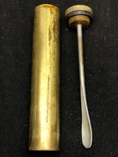 Original WW1 Britische Armee Smle Enfield Messing &Ouml;l Flasche - J. J.B Aussteller