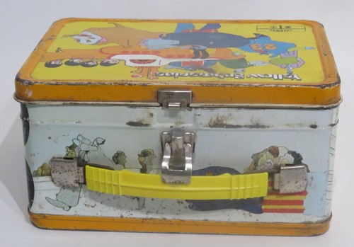 Yellow Submarine Beatles Thermos Metal Lunchbox 1968 King-Features - Picture 10 of 12