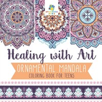 Educando Kids | Healing With Art Ornamental Mandala Coloring Book For Teens