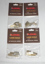 4 Packs Of 6 Lionel G Large Scale Train Brass Rail Track Joiners 8-82102
