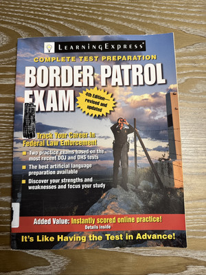 Border Patrol Exam - Paperback By LearningExpress LLC Editors - GOOD