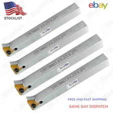 4 Pcs Indexable Fly Cutter Tool Bit 1/2" Shank – TNMG16 Insert