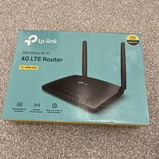 TP-LINK TL-MR6400 300mbps SIM Unlocked Wireless LTE Router - Black