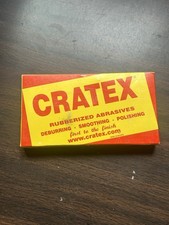 100 pcs - Cratex  Abrasive De-Burring - Polishing 8C Rubberized Silicon Carbide
