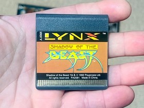 Shadow of the Beast (Atari Lynx) Game - Complete in Box CIB - Authentic