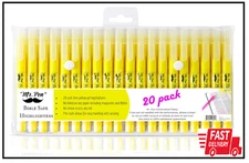 Mr. Pen- Gel Highlighters, Bible Highlighter, Pack of 20, No Bleed Highlighter,