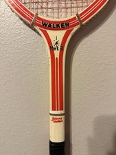Vintage Wooden Tennis Racket - Johnny Walker Mark III