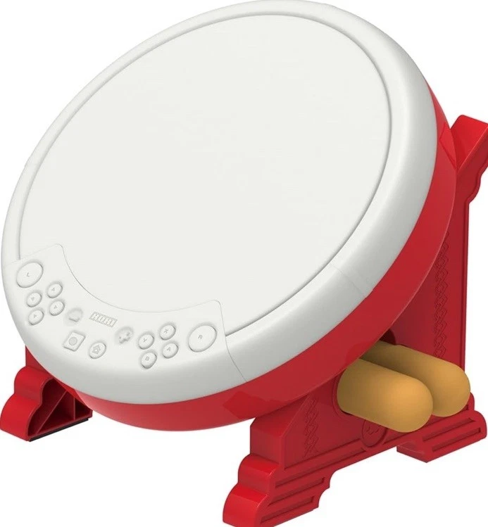 Набор контроллеров Hori Taiko No Tatsujin Drum Bachi для Nintendo Switch открытая коробка - Изображение 2 из 4
