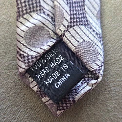 Lot of 3 Ties, 100% Silk, Diamante Alfani Stafford  image 5