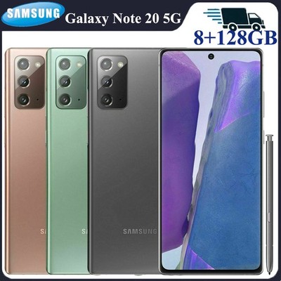 Neu Samsung Galaxy Note 20 5G 128GB 8GB RAM Smartphone Ohne Simlock Ohne Vertrag