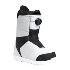 Nidecker Sierra BOA Men's Snowboard Boots, Gray/Black, M9 MY27