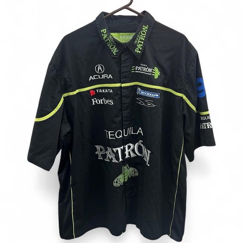 Rare Speedgear Indy Car Series Tequila Patron Pit Crew Shirt Scott Sharp 3XL