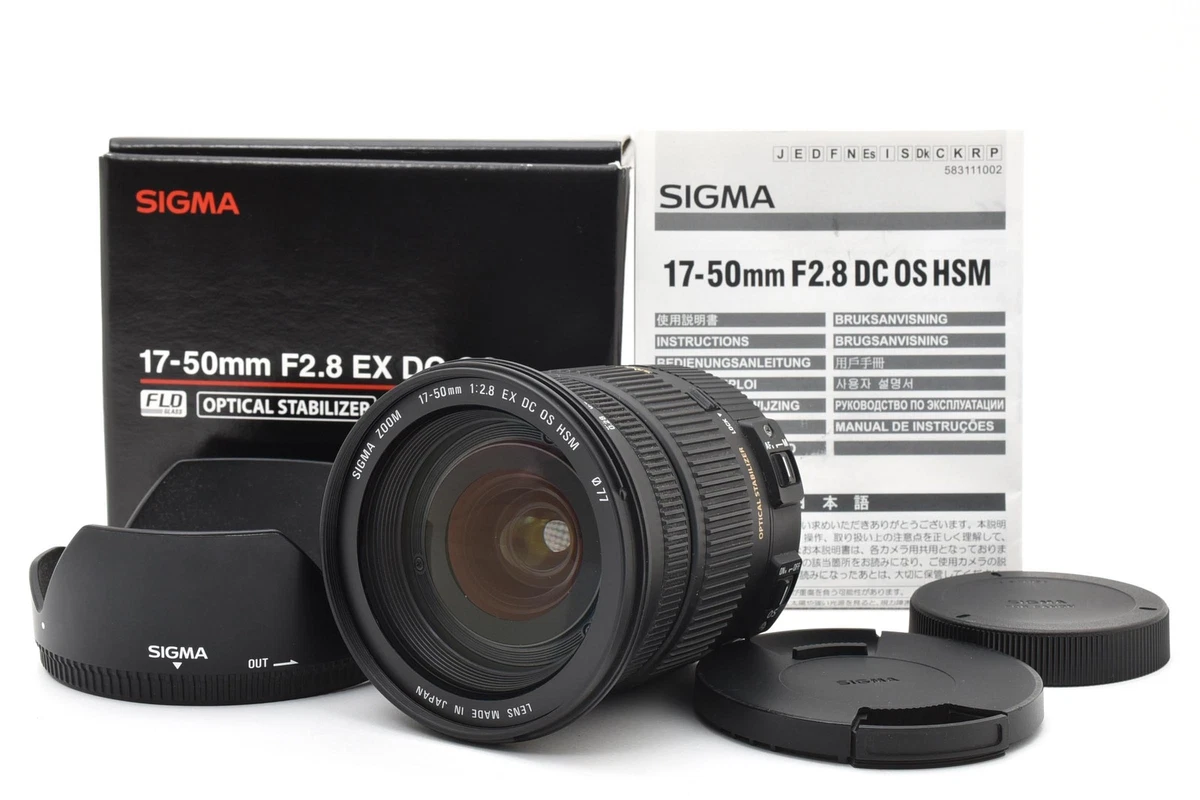 Sigma 17-50mm Camera Lenses for sale | eBay
