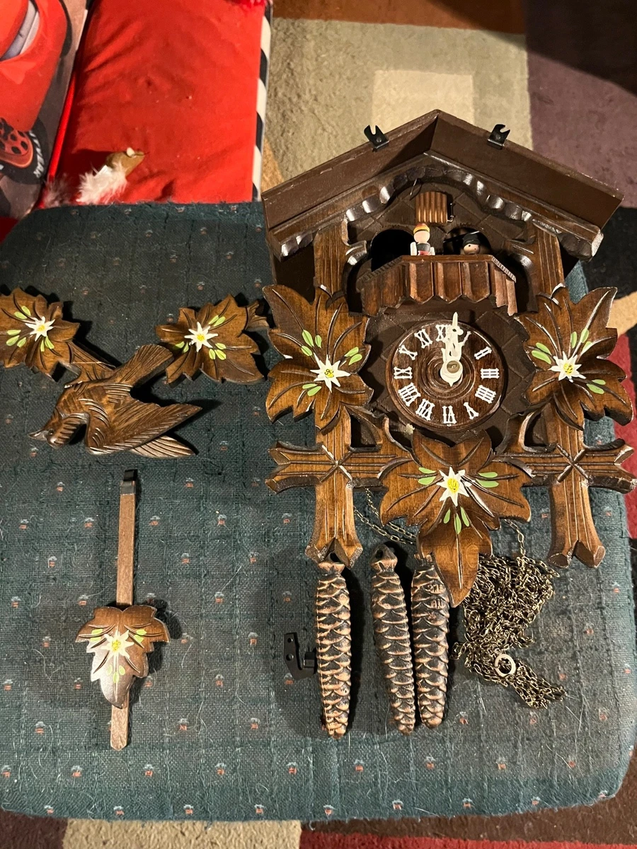 Vintage Cuckoo Clock Parts Indiana Collectible Cuckoo & Black