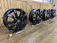 Set Of Original Aluminum Rims Crystal Skoda Octavia 5E0601025N Rims 6X17 ET48