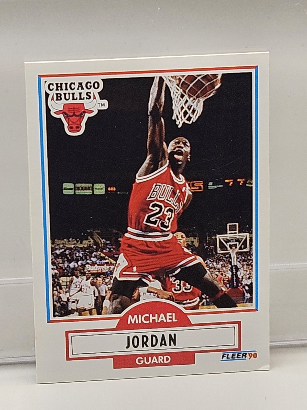 1990-91 Fleer Michael Jordan Chicago Bulls #26