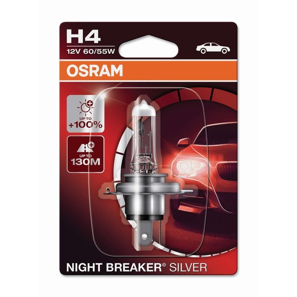 Osram H4 12V GlüHlampe Fernscheinwerfer P43T 60/55 64193NBS-01B-image