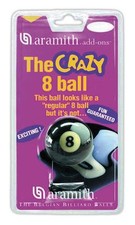 PALLINO - BILIA - PALLA BILIARDO ARAMITH CRAZY N.8 - 57,2 mm - 100% ORIGINALE
