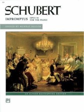 Schubert: Impromptus, Op. 90 for the Piano by Franz Schubert, paperback, Used -