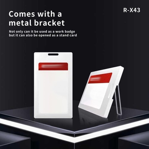 Badge E-Ink Smart Badge Holder Editable Smart Electronic Badge Ink GX D1Y8 O6H9 - Afbeelding 2 van 11