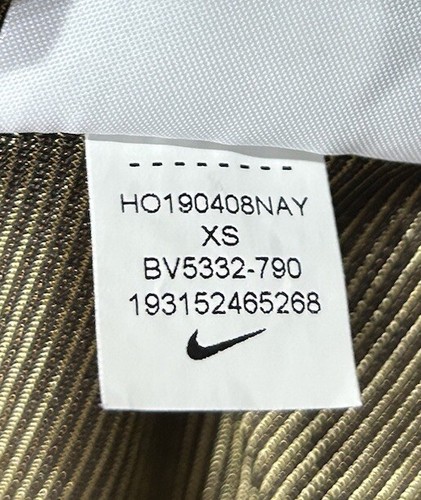 Nike Icon Clash Training Tank Top Gold Brown BV5332-790 Size XS Sheer Feel - Picture 6 of 8