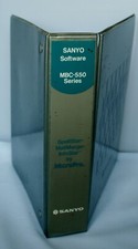 Sanyo MBC 550 Computer Software Manual (Spellstar Infostar Mailmerge)  C?1983 VG