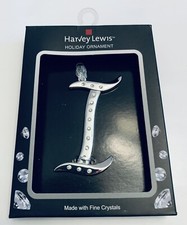 Harvey Lewis Letter I - Holiday Ornament Crystals from Swarovski