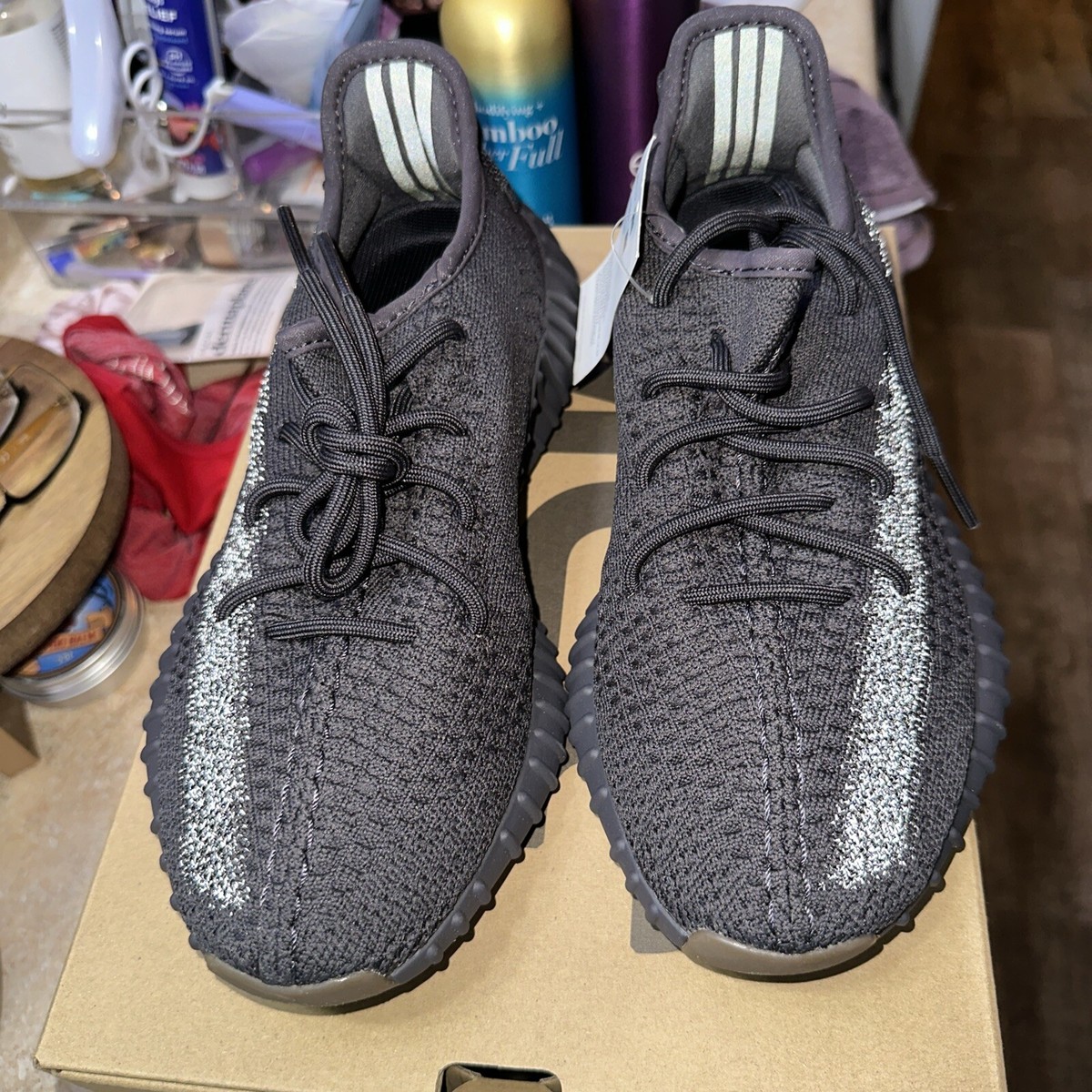 Yeezy 350 Cinder Reflective Black Cinder Yeezy Buy Yeezy Boost 350