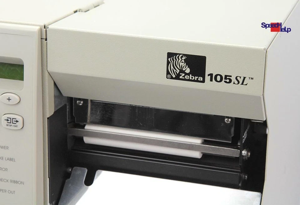Zebra 105SL 105 Sl Industriedrucker Stampante Etichette Professionale Lpt - Immagine 3 di 4