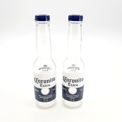 Corona Salt and Pepper Shakers 1 Pair of 7oz Coronita Extra Barware Man ...