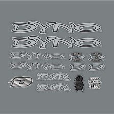 2000 DYNO - ZONE for blue frame decal set