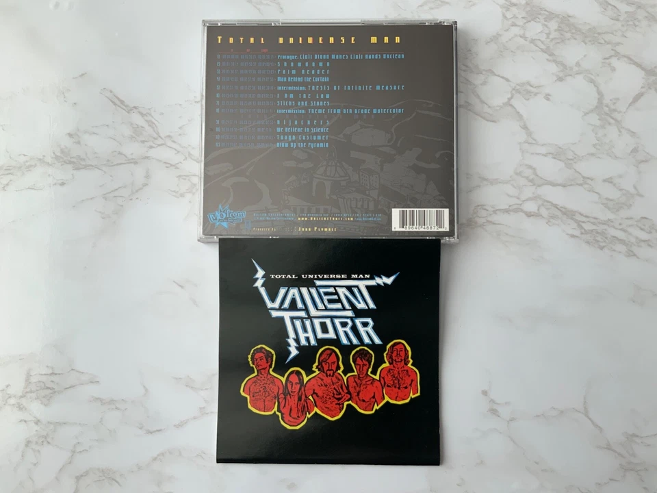 Valient Thorr Total Universe Man CD ORIGINAL 2005 Volcom Palm Reader RARE! OOP! Foto 4 de 4