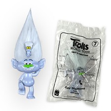 2020 McDonalds Trolls World Tour Guy Diamond Figure Toy 7 Happy Meal Toy