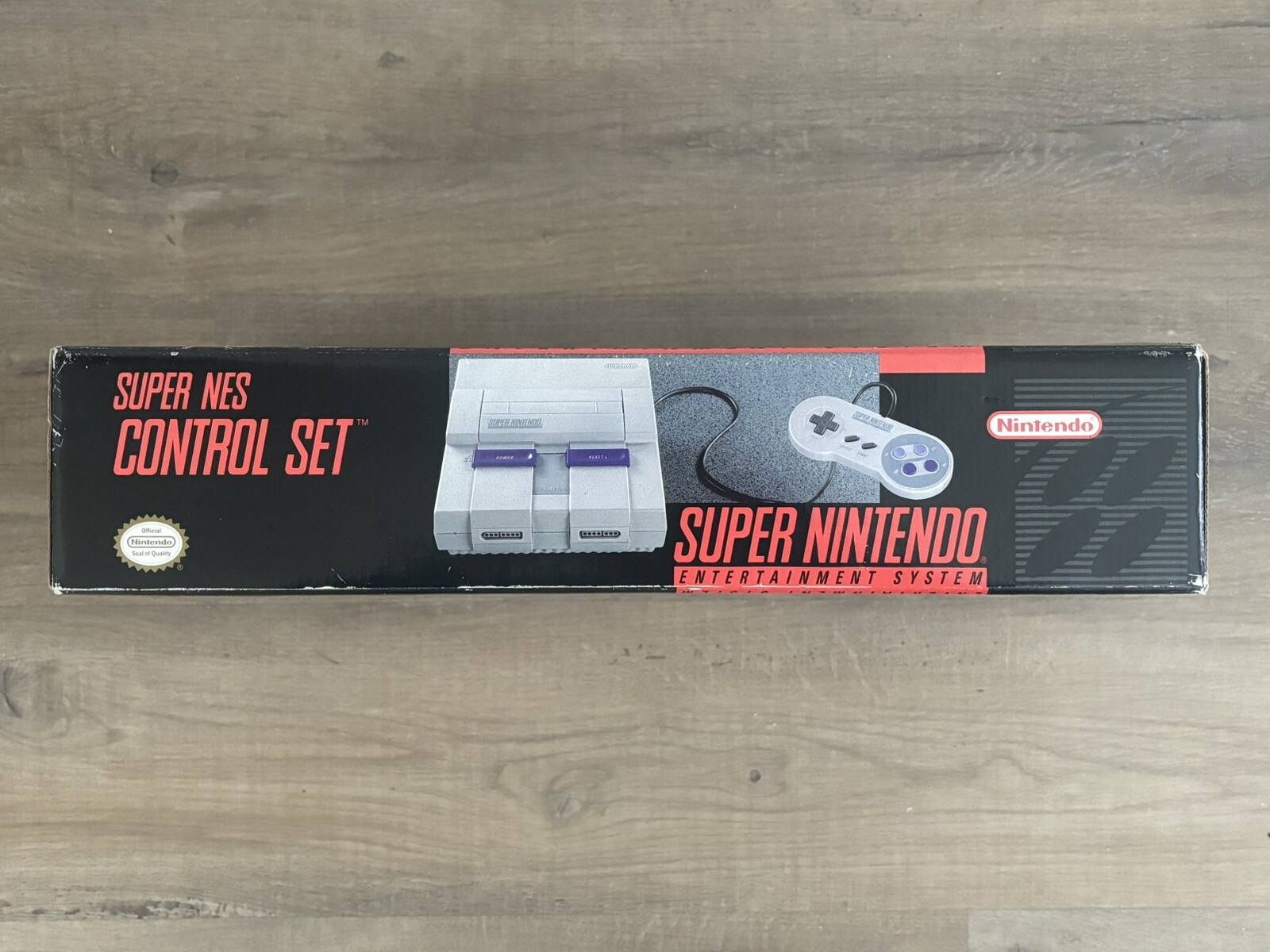 Super Nintendo Snes Control Set Console Edition, Complete in Box (Cib ...