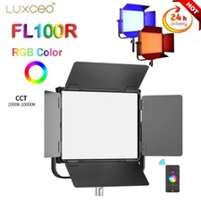 LUXCEO FL100R 100W RGB LED Video Light Panel Light 2000-10000K Studio Fill Light