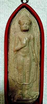 Thai Amulet Buddha Phra Ruang Sukhothai Antique Figure Rare Holy ...